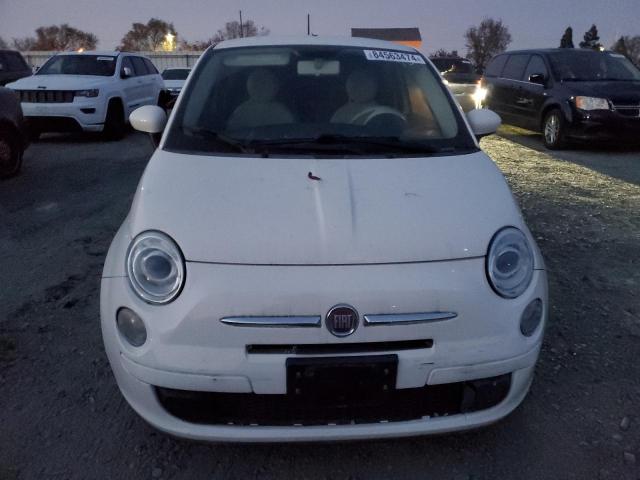  FIAT 500 2012 Білий