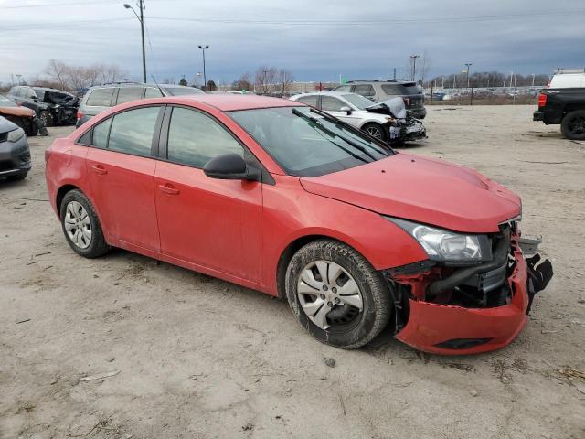  CHEVROLET CRUZE 2014 Czerwony