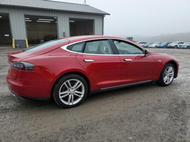 Хэтчбеки TESLA MODEL S 2014 Красный