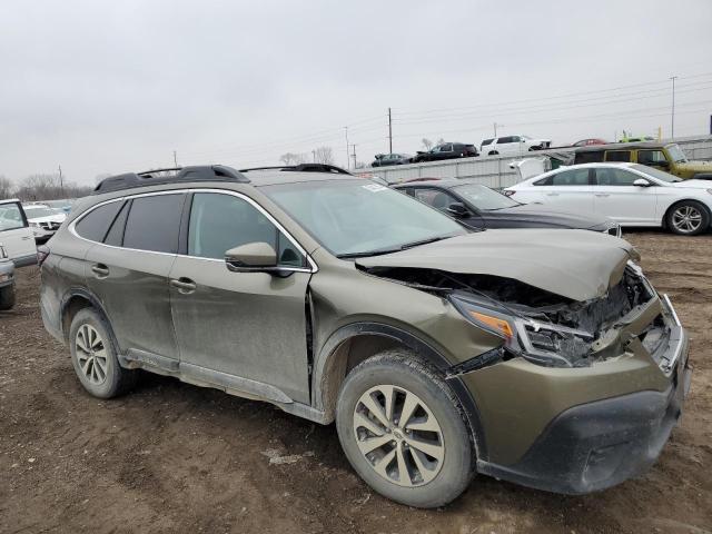  SUBARU OUTBACK 2022 Зеленый