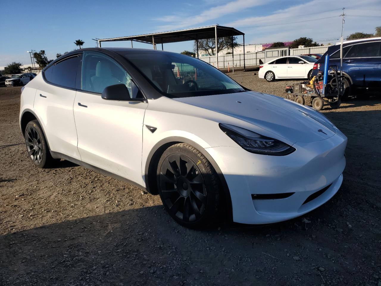 VIN 7SAYGDEE4PF612341 2023 TESLA MODEL Y no.4