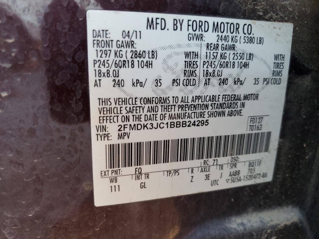 2011 Ford Edge - Image 13