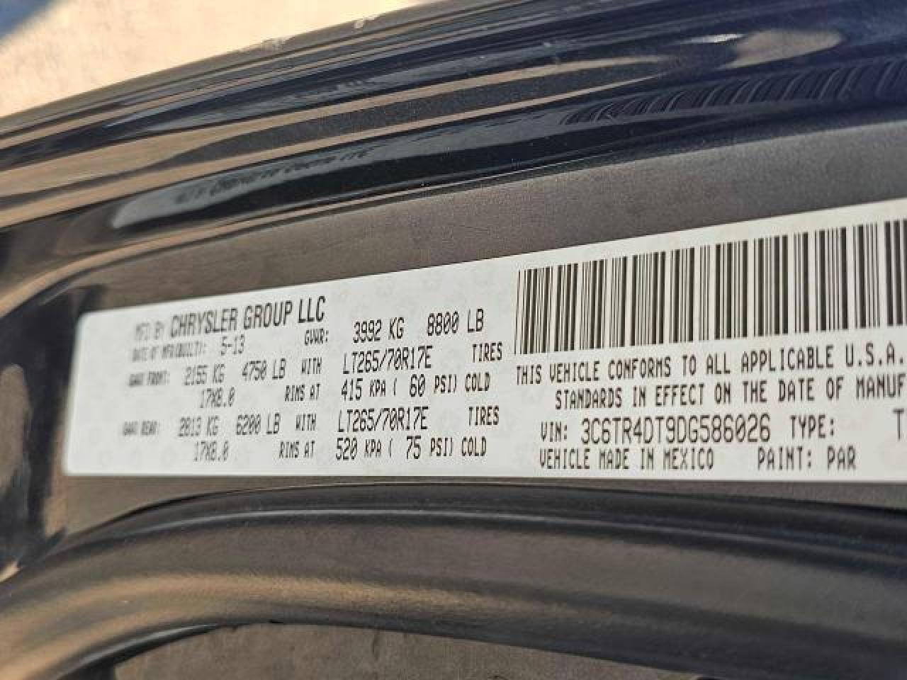 2013 RAM 2500 - Image 10