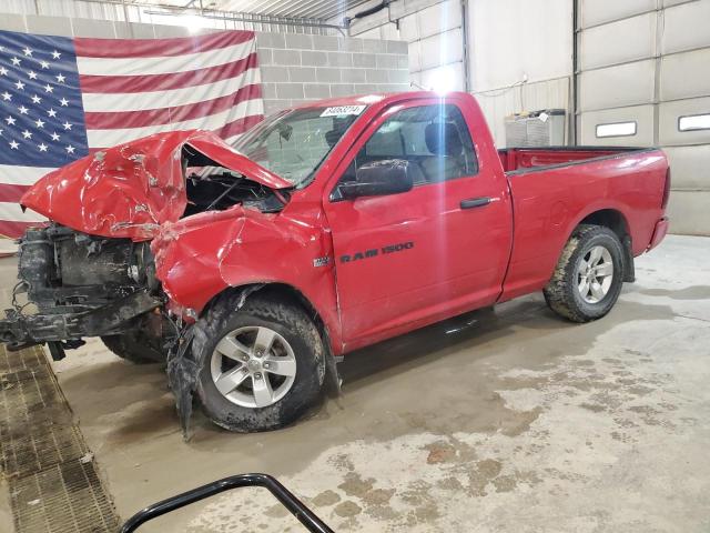  DODGE RAM 1500 2012 Czerwony