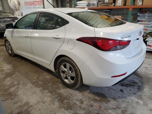 Sedans HYUNDAI ELANTRA 2015 White