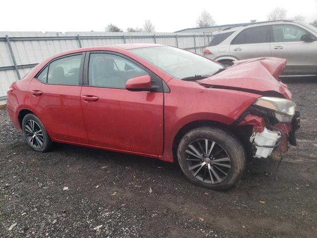  TOYOTA COROLLA 2016 Red