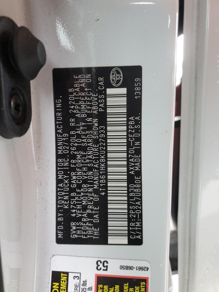 2019 Toyota Camry - Image 12