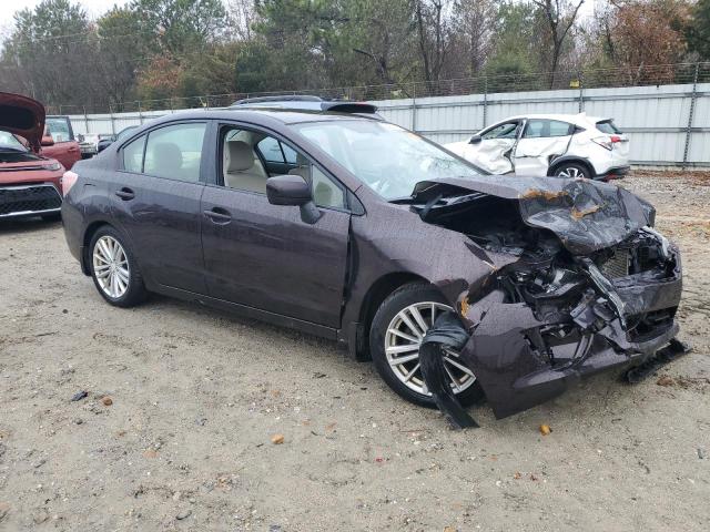  SUBARU IMPREZA 2012 Maroon