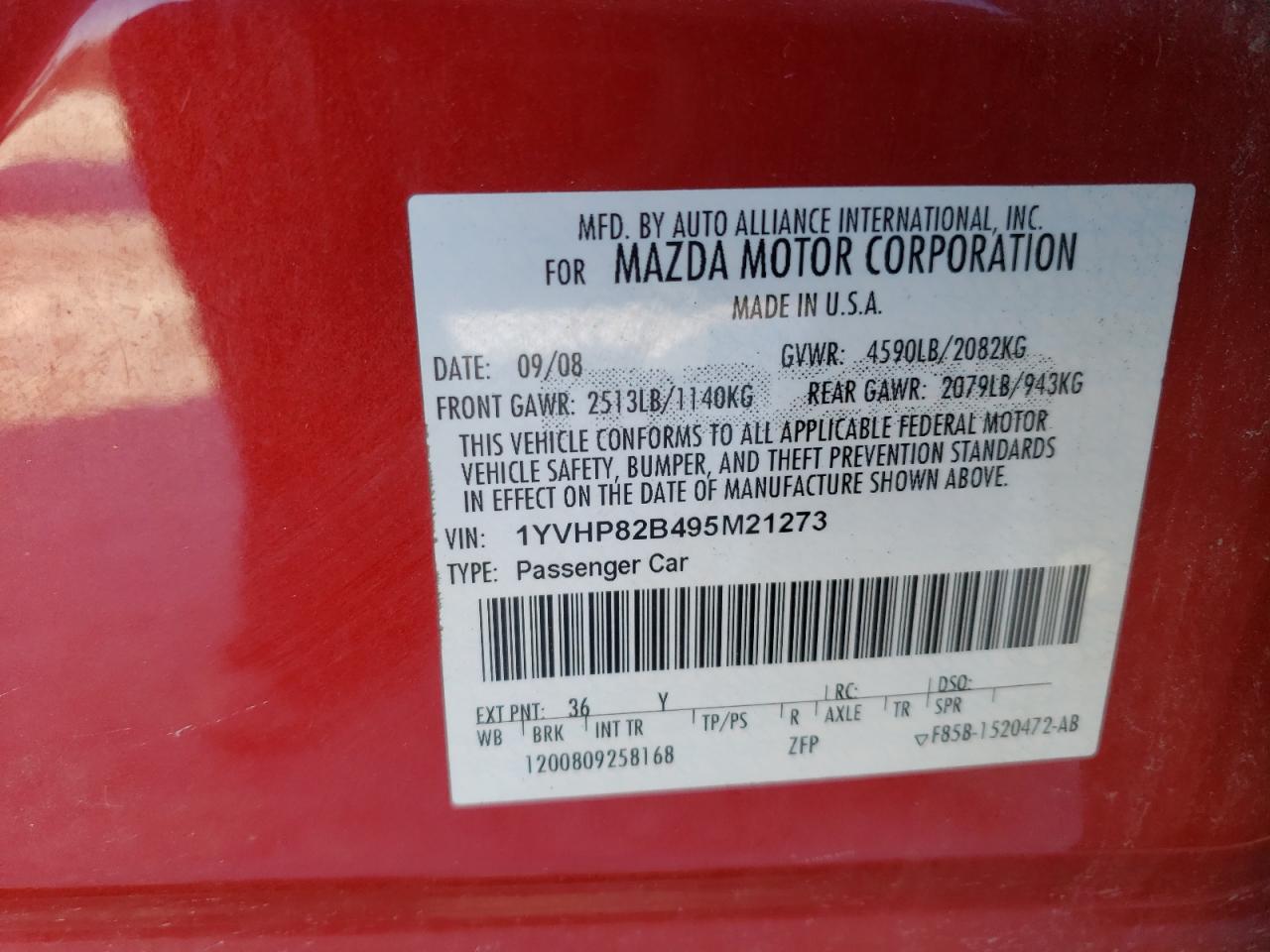 2009 Mazda 6 - Image 13