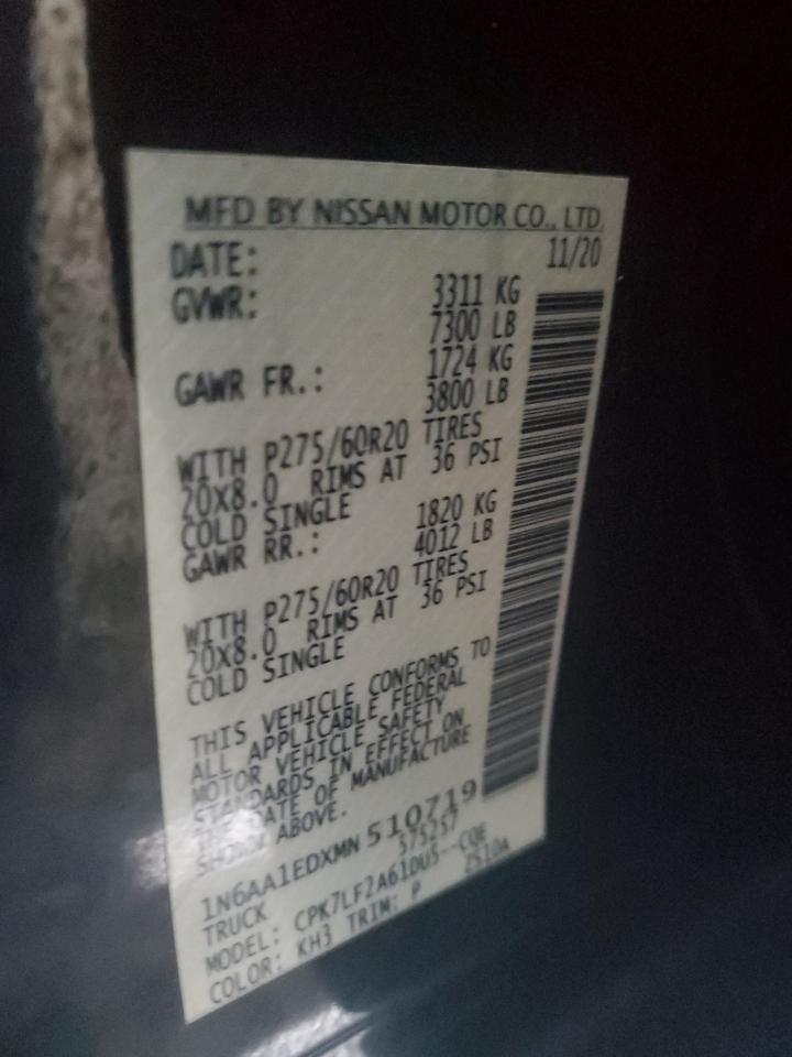 2021 Nissan Titan - Image 12