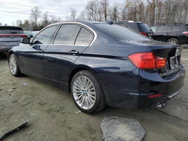 Sedans BMW 3 SERIES 2014 Granatowy