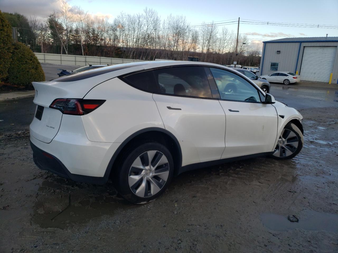 VIN 7SAYGDEE7PA141881 2023 TESLA MODEL Y no.3