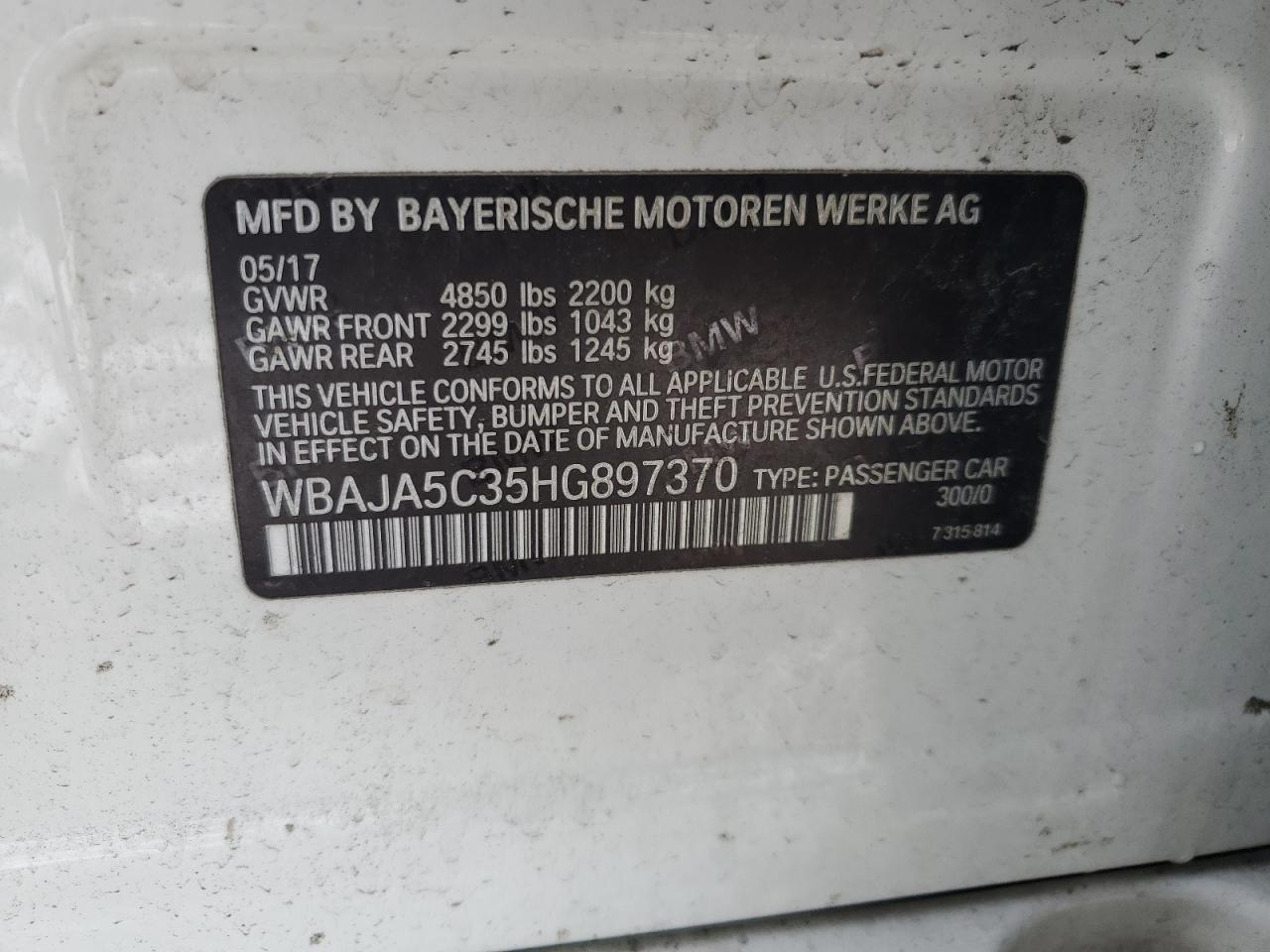 2017 BMW 5er - Image 12