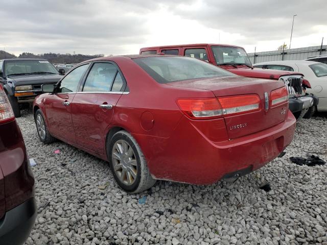 Седаны LINCOLN MKZ 2012 Красный