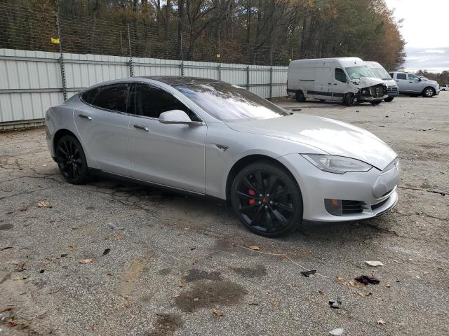 Хэтчбеки TESLA MODEL S 2013 Серебристый