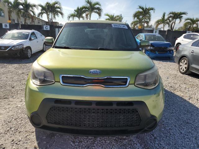  KIA SOUL 2014 Зелений