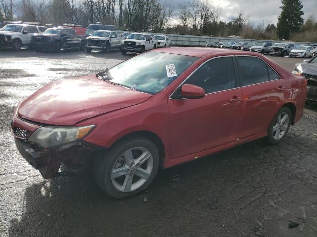 TOYOTA CAMRY 2014 Red
