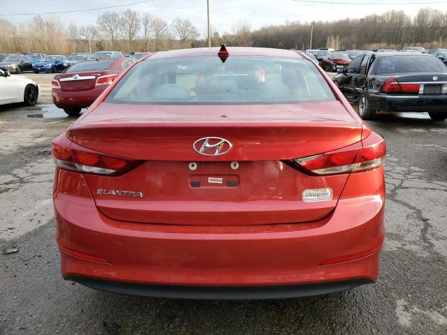 Sedans HYUNDAI ELANTRA 2017 Red