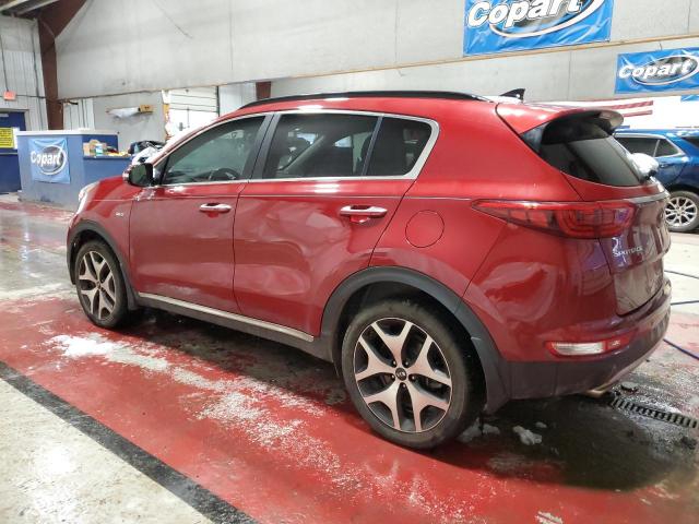  KIA SPORTAGE 2018 Red