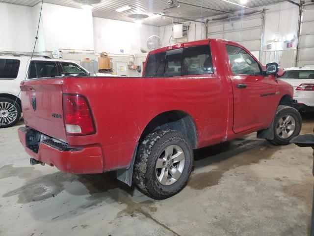  DODGE RAM 1500 2012 Czerwony