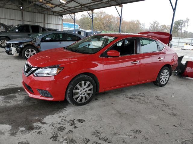  NISSAN SENTRA 2017 Czerwony