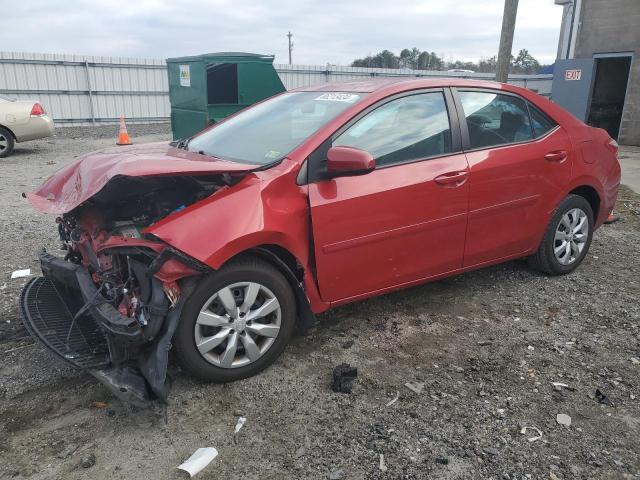  TOYOTA COROLLA 2014 Red