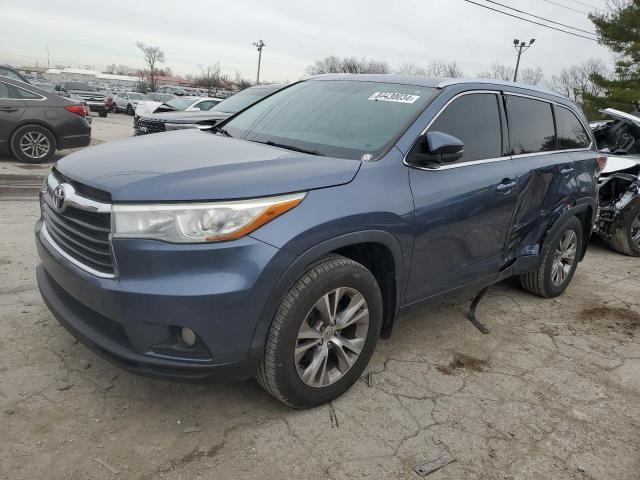 Parquets TOYOTA HIGHLANDER 2015 Blue