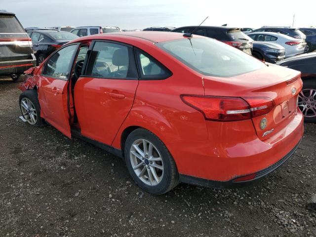  FORD FOCUS 2015 Czerwony