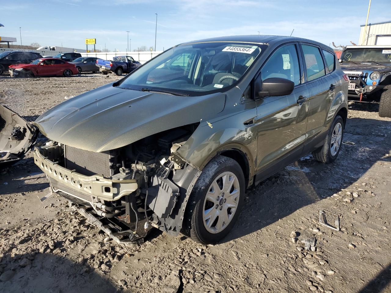 VIN 1FMCU0F72EUA84274 2014 FORD ESCAPE no.1