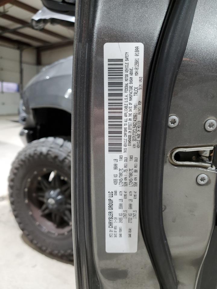 2010 Dodge Ram 2500 VIN: 3D7UT2CL5AG143961 Lot: 81623674