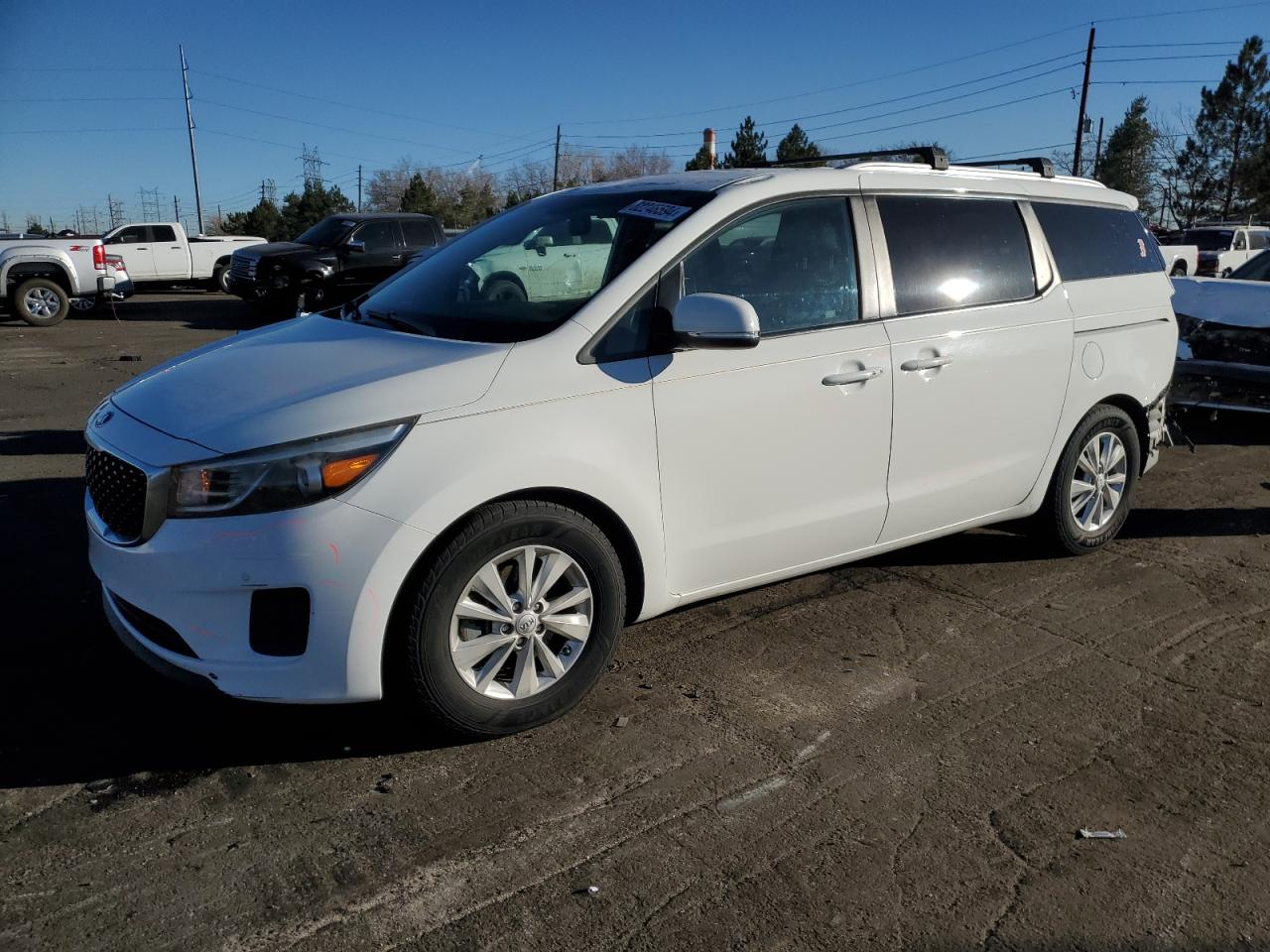 2017 Kia Sedona Lx للبيع في Denver، CO - Rear End