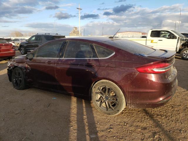  FORD FUSION 2018 Бордовий