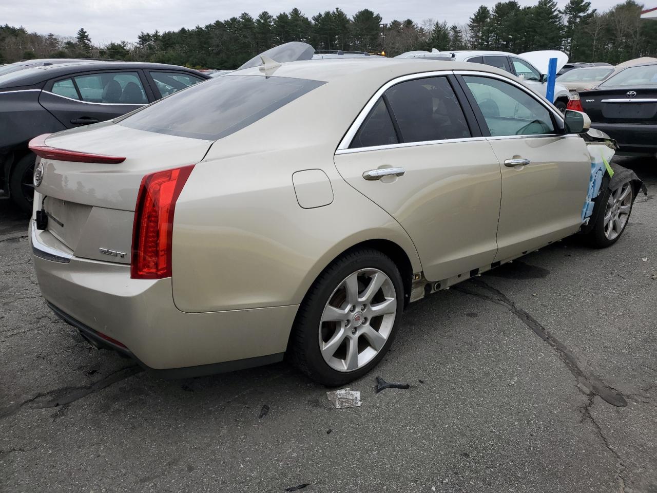 VIN 1G6AG5RX6D0166898 2013 CADILLAC ATS no.3