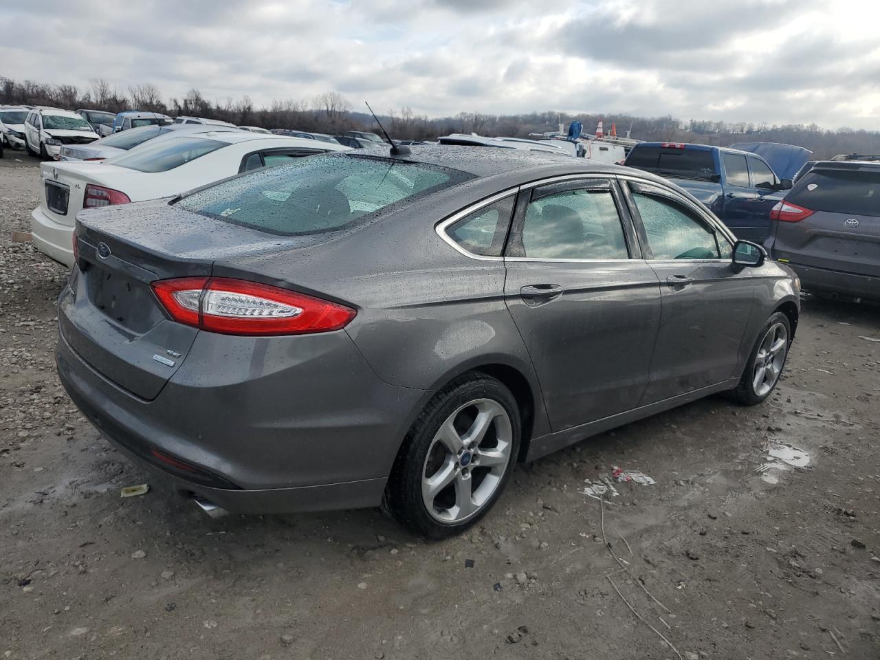 VIN 3FA6P0HD7ER266884 2014 FORD FUSION no.3