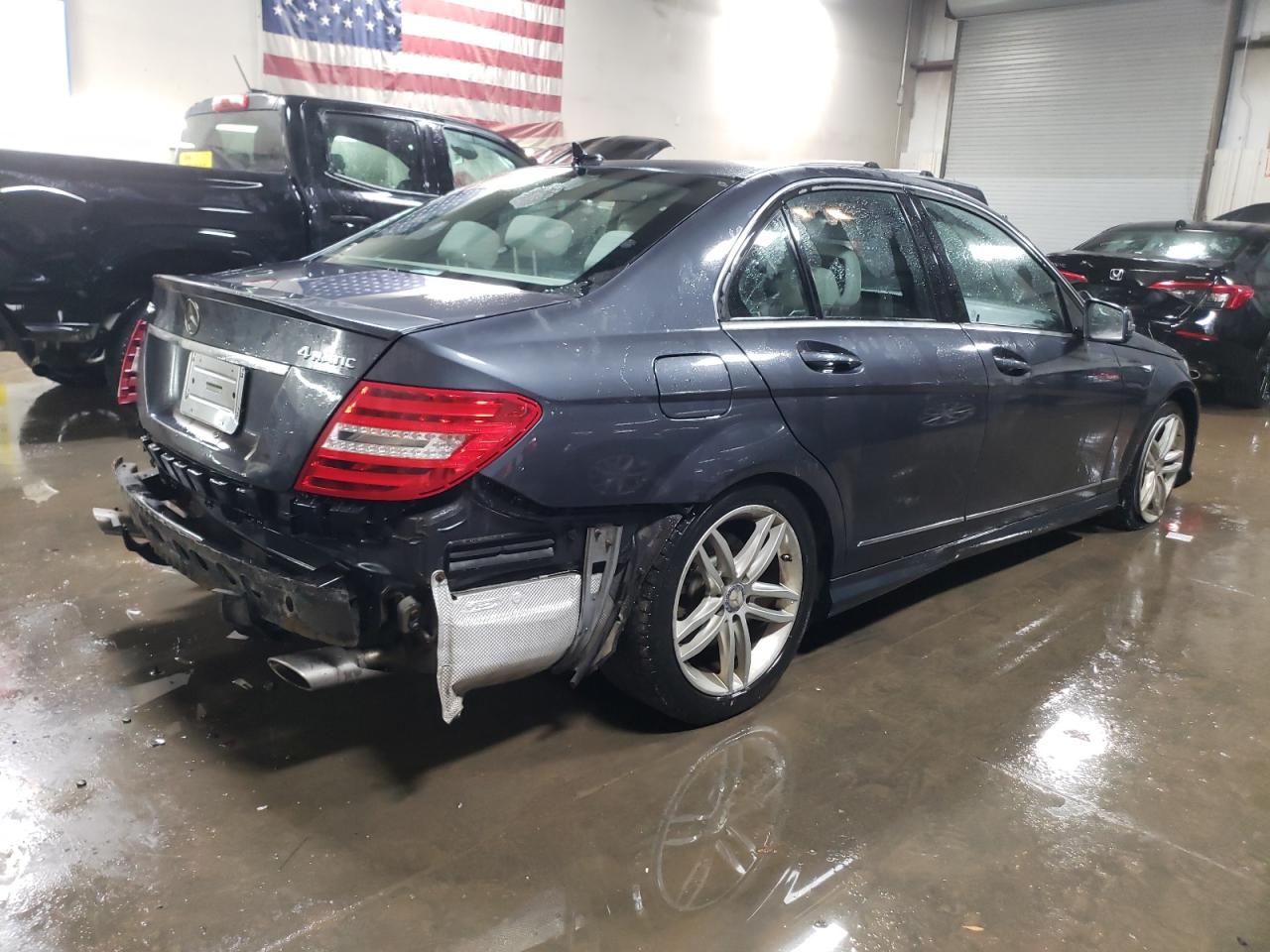 VIN WDDGF8AB8DR270841 2013 MERCEDES-BENZ C-CLASS no.3