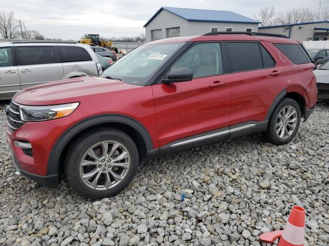  FORD EXPLORER 2020 Czerwony