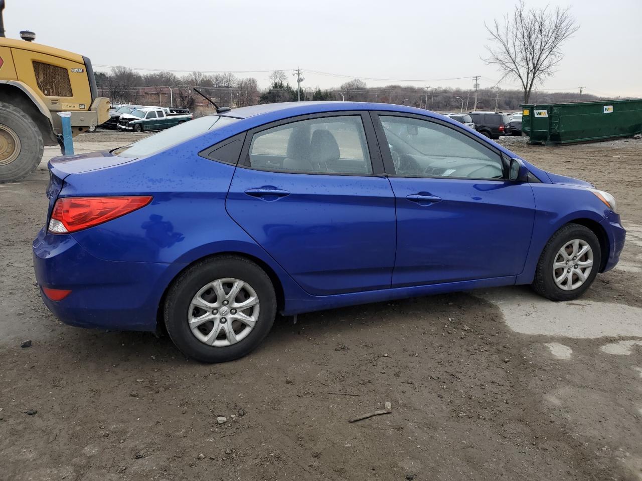 VIN KMHCT4AE8EU597626 2014 HYUNDAI ACCENT no.3