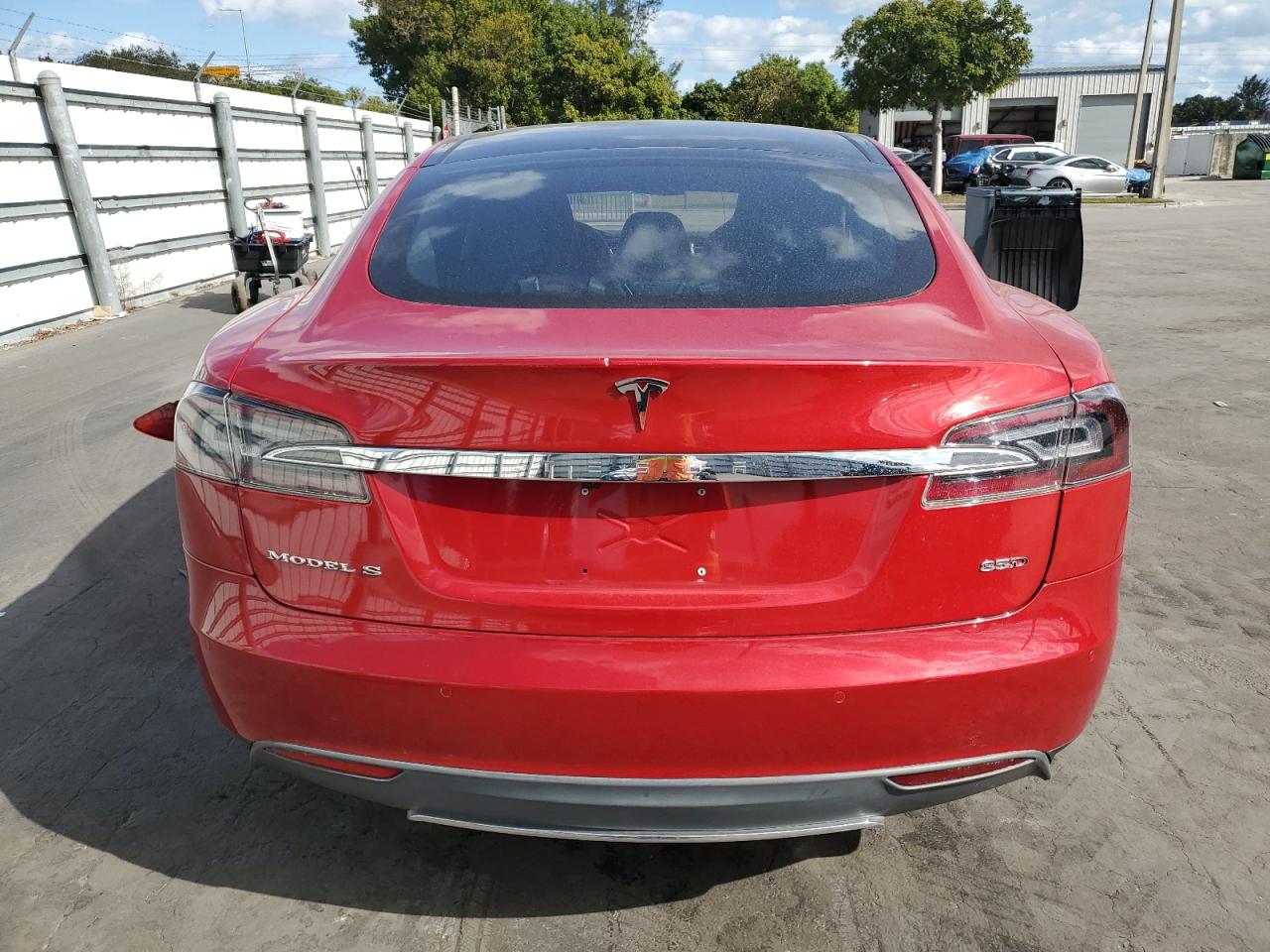 VIN 5YJSA1H28FFP70863 2015 TESLA MODEL S no.6