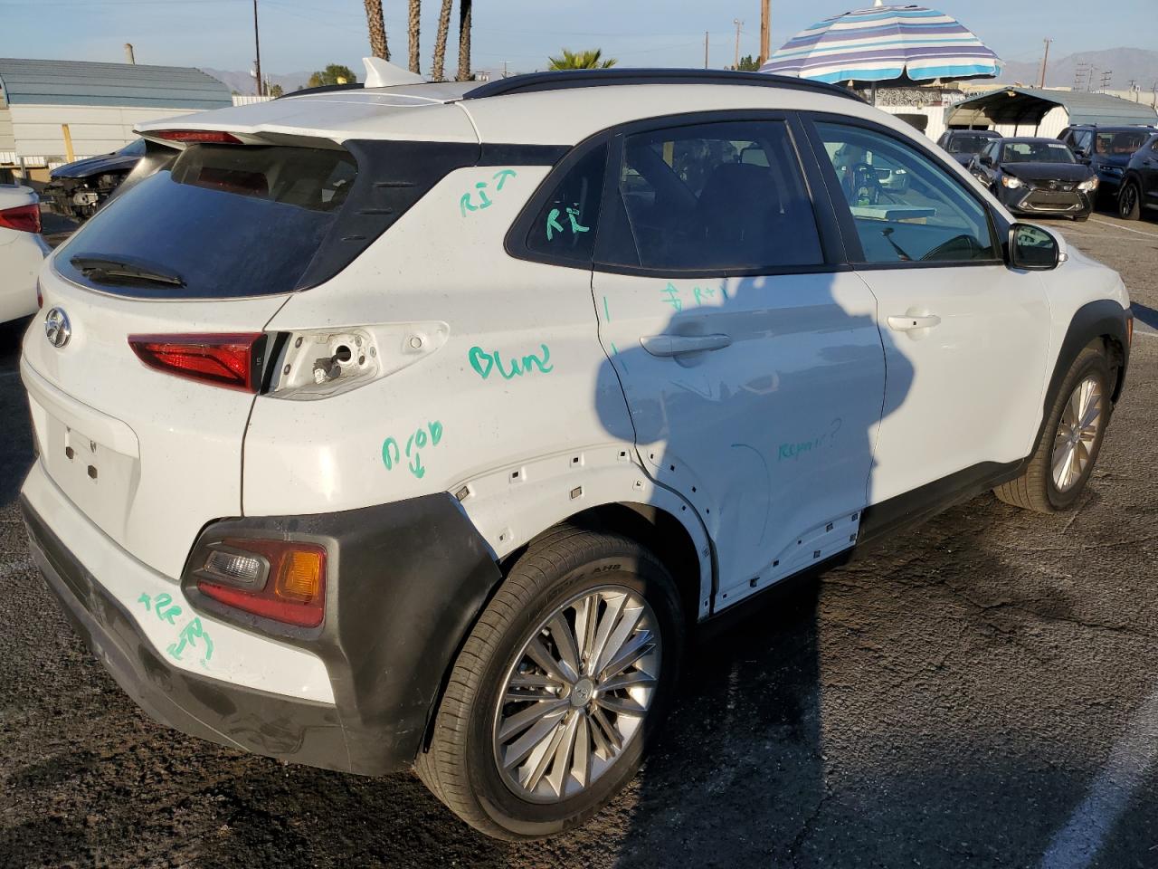 VIN KM8K62AA8KU237661 2019 HYUNDAI KONA no.3