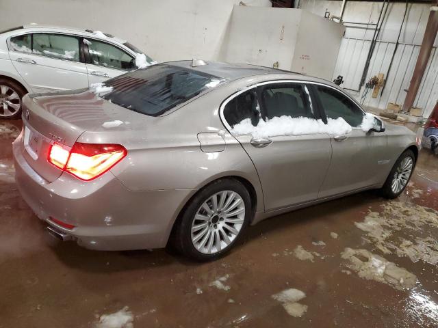  BMW 7 SERIES 2012 tan