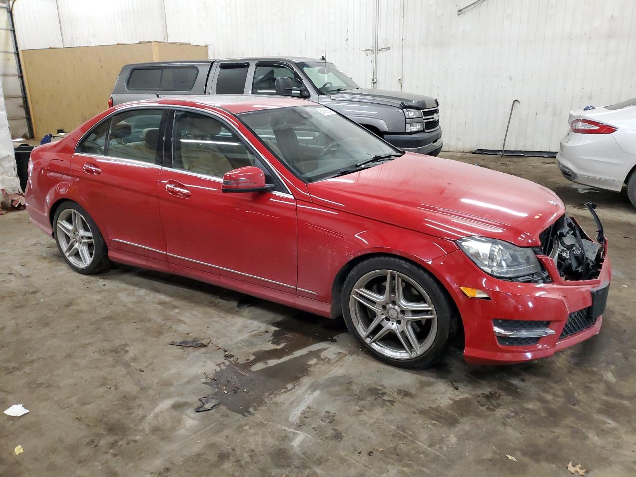 VIN WDDGF8AB8EG226951 2014 MERCEDES-BENZ C-CLASS no.4