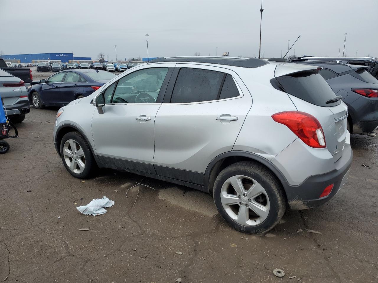 2015 BUICK ENCORE with FRONT END damage, VIN KL4CJASBXFB038213