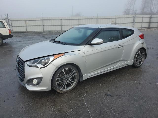  HYUNDAI VELOSTER 2016 Сріблястий