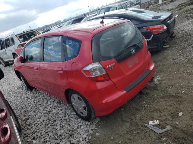 Хэтчбеки HONDA FIT 2012 Красный