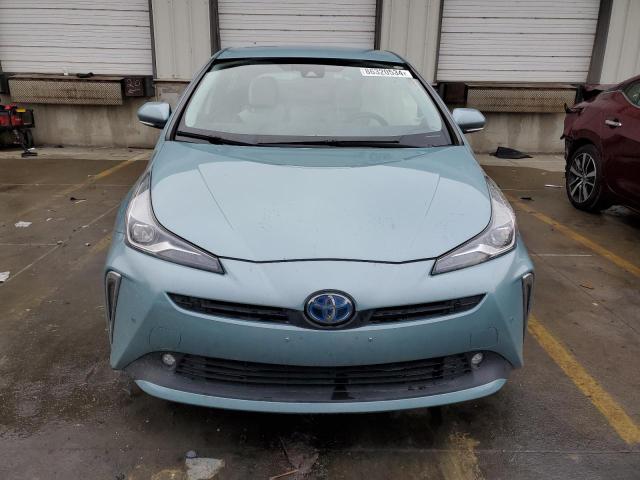  TOYOTA PRIUS 2021 Зеленый