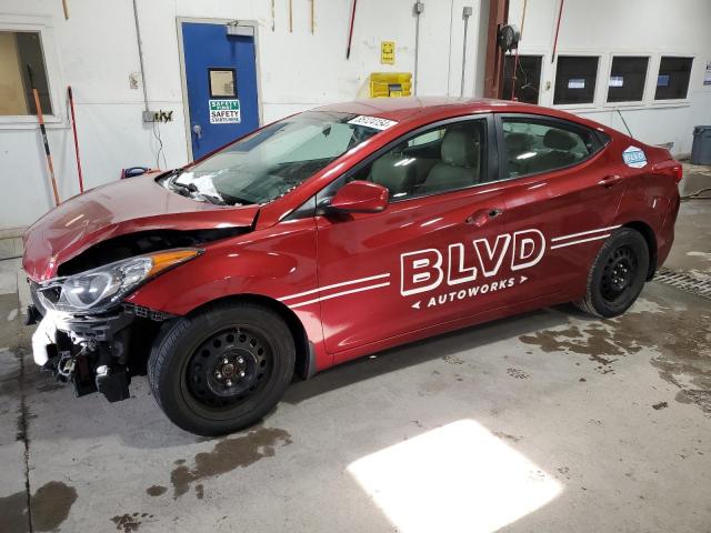  HYUNDAI ELANTRA 2013 Red