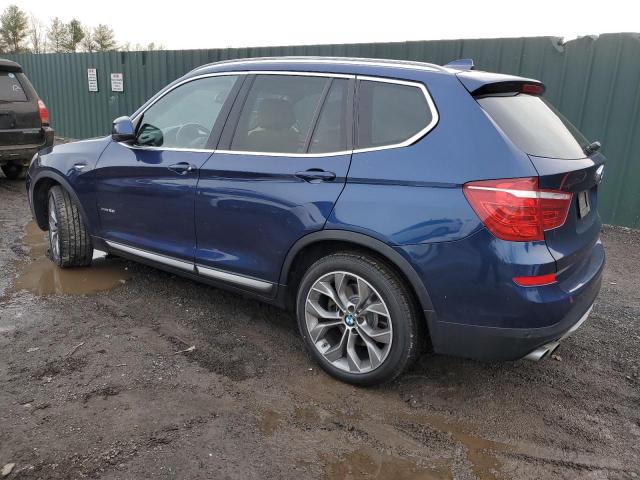  BMW X3 2016 Blue