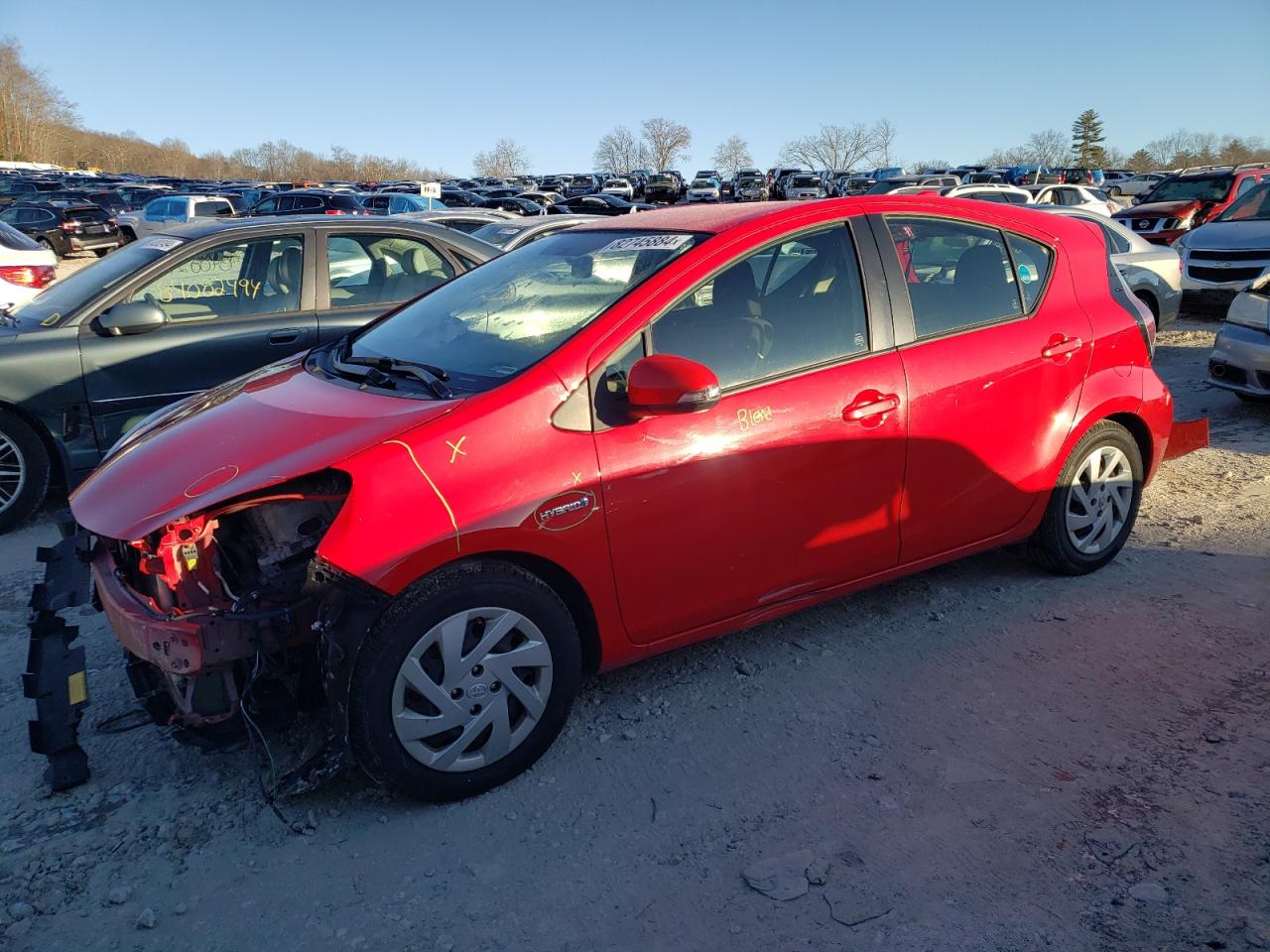 VIN JTDKDTB39F1585346 2015 TOYOTA PRIUS no.1