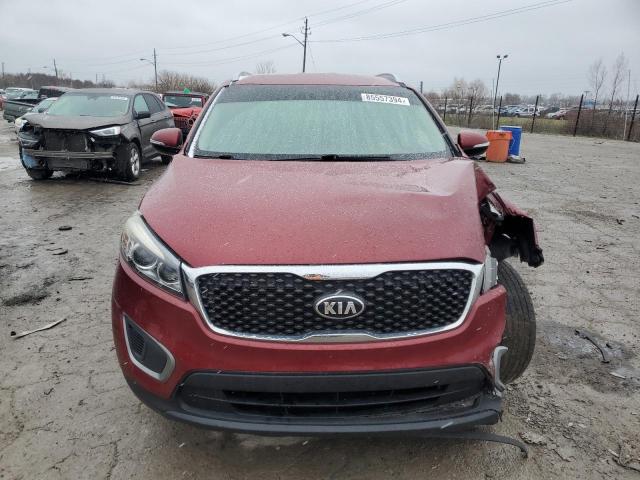  KIA SORENTO 2016 Красный