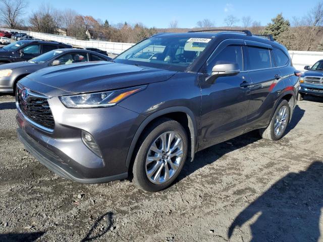 2022 Toyota Highlander Hybrid Limited na sprzedaż w Grantville, PA - Minor Dent/Scratches